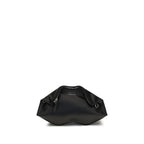 Black Calf Leather Bos Taurus Clutch Bag