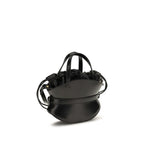 Black Calf Leather Bos Taurus Shoulder Bag