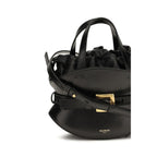 Black Calf Leather Bos Taurus Shoulder Bag