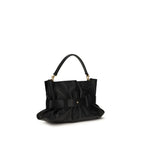 Black Calf Leather Bos Taurus Handbag