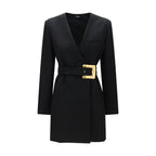 Black Wool Oves Aries Blazer