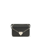 Black Calf Leather Bos Taurus Shoulder Bag
