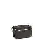 Black Calf Leather Bos Taurus Shoulder Bag
