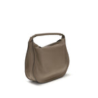 Beige Calf Leather Bos Taurus Shoulder Bag