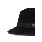 Black Cotton Fedora