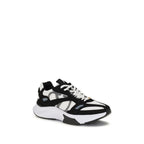 Multicolor Fabric Athletic Sneakers