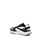 Multicolor Fabric Athletic Sneakers
