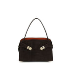 Brown Calf Leather Bos Taurus Shoulder Bag