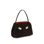 Brown Calf Leather Bos Taurus Shoulder Bag