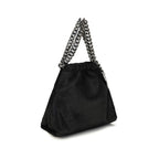 Black Polyester Handbag