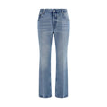 Blue Cotton Relaxed Fit Jeans
