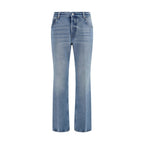 Blue Cotton Relaxed Fit Jeans