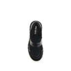 Black Calf Leather Bos Taurus Athletic Sneakers