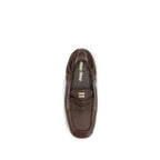 Brown Lamb Ovis Aries Aries Slip-On Loafers
