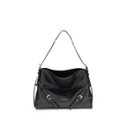 Black Calf Leather Bos Taurus Handbag