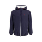 Blue Nylon Shell Jacket