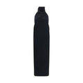 Black Polyester Cocktail Dress