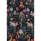 Multicolor Silk Midi Skirt