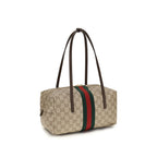 Beige Cotton Handbag