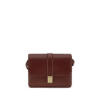 Bordeaux Calf Leather Bos Taurus Shoulder Bag