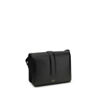 Black Calf Leather Bos Taurus Shoulder Bag