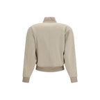 Beige Cotton Bomber