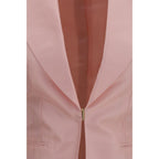 Multicolor Silk Full-Length Jacket