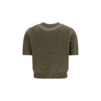 Bicolor Cashmere Cardigan