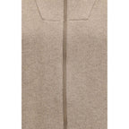 Beige Cashmere Cardigan