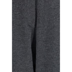 Gray Cashmere Casual Pants