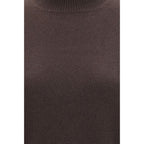 Brown Cashmere Turtleneck