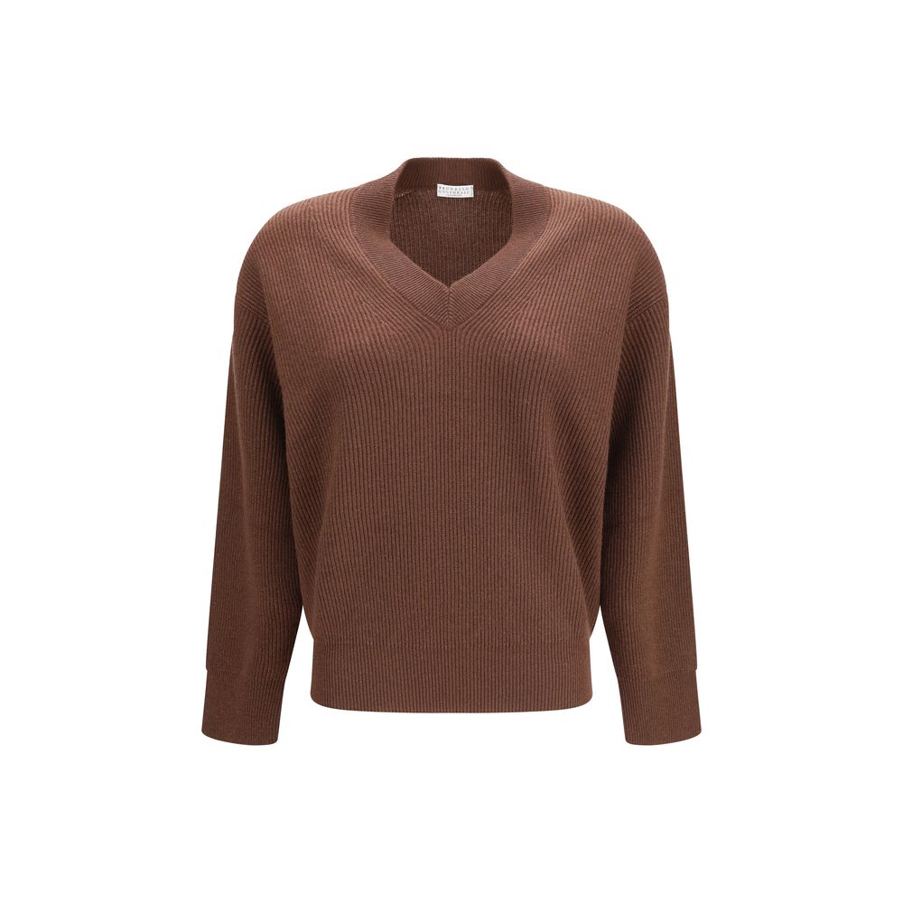 Brown Cashmere Sweater