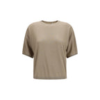 Beige Cashmere T-Shirt