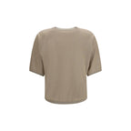 Beige Cashmere T-Shirt