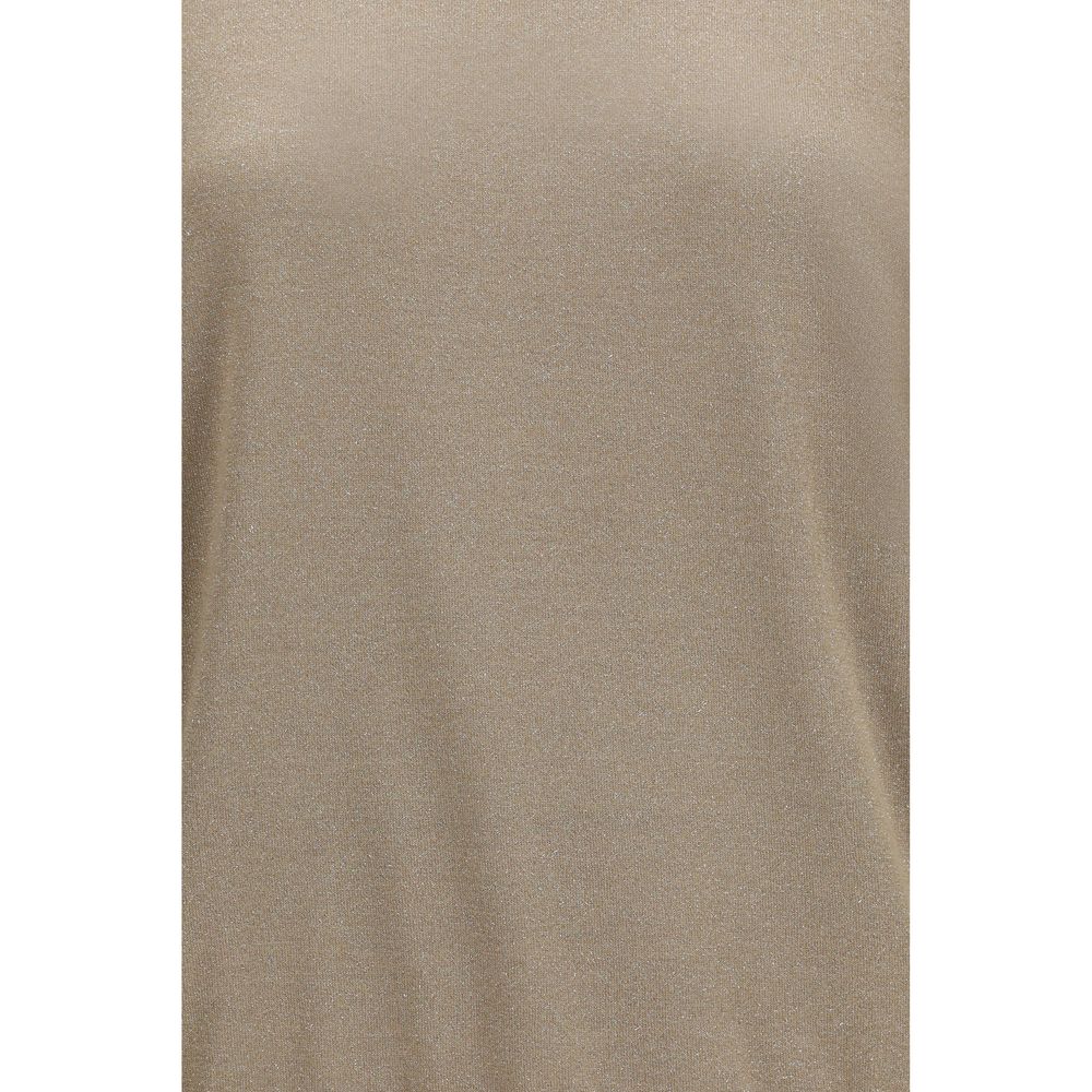 Beige Cashmere T-Shirt