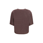 Purple Cashmere Sweatshirt