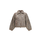 Beige Mohair Cardigan