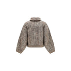 Beige Mohair Cardigan