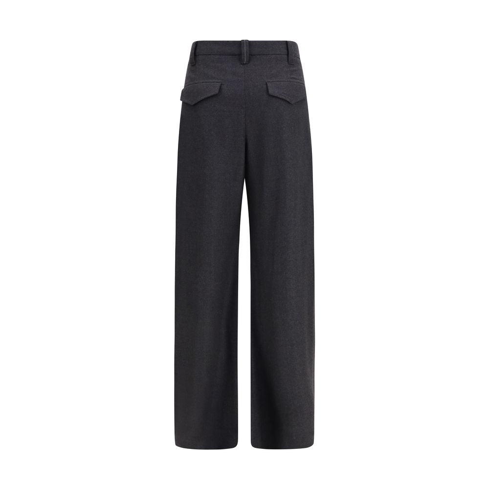 Gray Wool Oves Aries Dress Pants