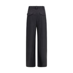 Gray Wool Oves Aries Dress Pants