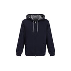 Blue Cotton Sweatshirt
