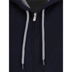 Blue Cotton Sweatshirt