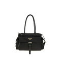 Black Polyamide Shoulder Bag