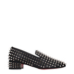 Black Leather Slip-On Loafers