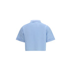 Blue Cotton Shortsleeve Shirt