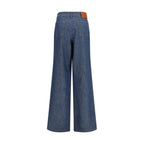 Blue Cotton Jeans Denim