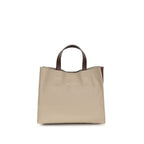 Beige Calf Leather Bos Taurus Shoulder Bag