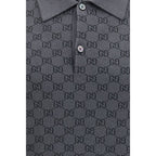 Gray Wool Oves Aries Polo Shirt