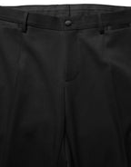 Black Wool Crystal Embellished 2 Piece Suit