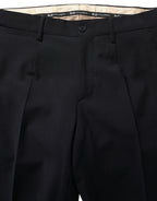 Black Wool Slim Fit Formal 3 Piece Men Suit